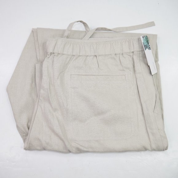 Men's Cubavera Linen Blend Pants Size 2XB 2XL Relaxed Fit Wedding Beach Island - Picture 5 of 6